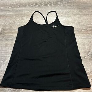 Nike Women's Black Racerback Tank Top